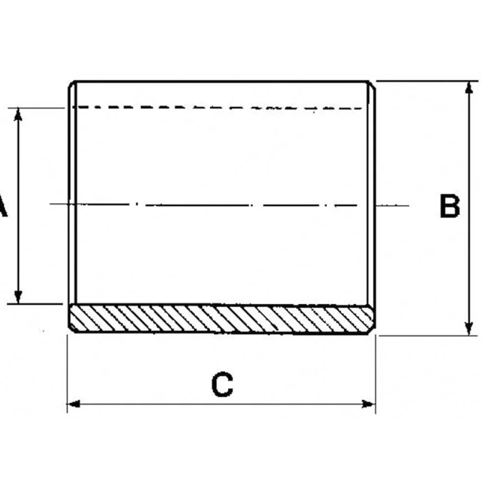 Beikircher Grünland boccola riduzione snodo 28,4x22,4 mm