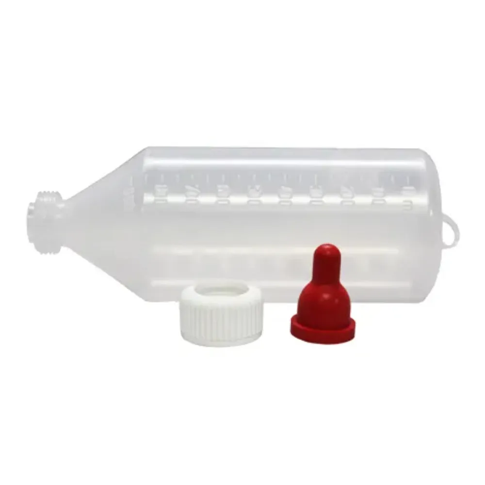 Kerbl biberon agnelli 1l con tettarella a vite
