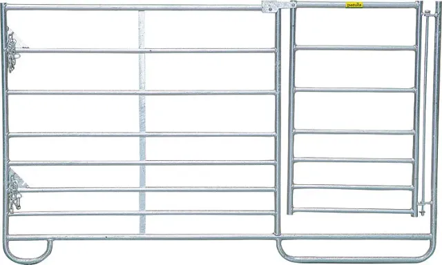 Beikircher Grünland Mini-Panel recinto con cancello 1,83 m zincato