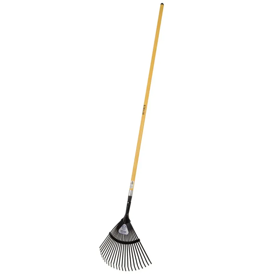 Beikircher Grünland rastrello foglie 22 denti manico 150cm