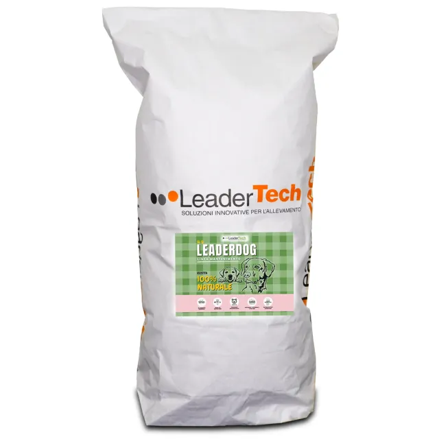 Leadertech Leaderdog Mantenimento crocchette maiale 20 kg