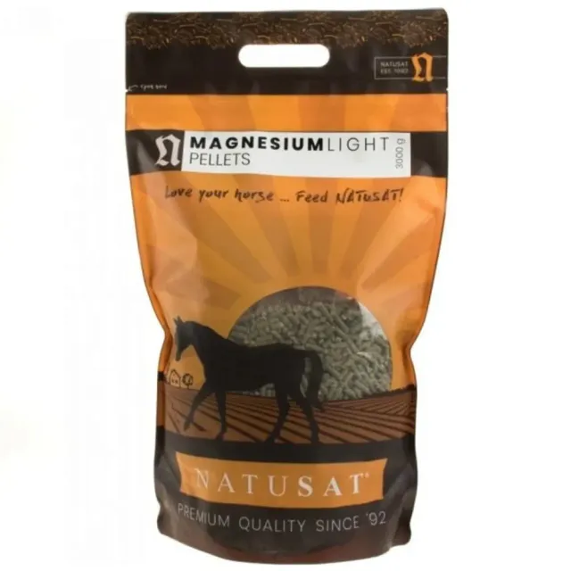 Natusat Magnesio Light Pellet per Cavalli Nervosi