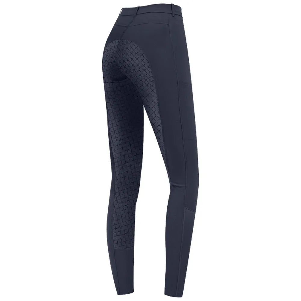 Beikircher Micro Sport pantaloni equitazione donna grip neri D42