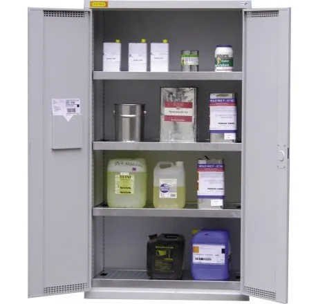 Beikircher Grünland Armadio Fitofarmaci 2 Ante Acciaio 100 cm