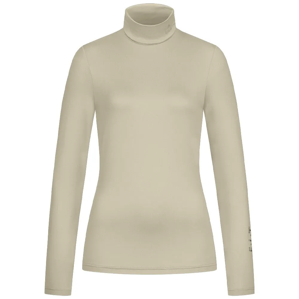 E.L.T Madison maglia tecnica collo alto donna nero elasticizzata
