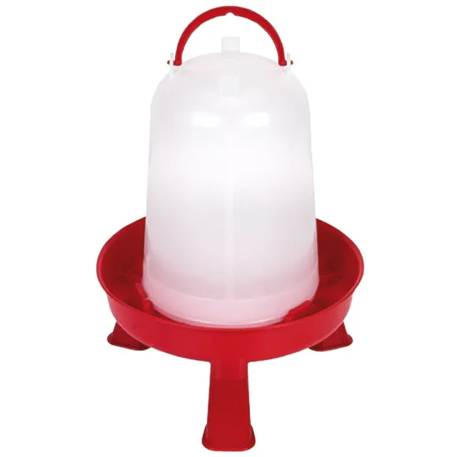 Gaun Eco mangiatoia polli plastica con gambe 5L