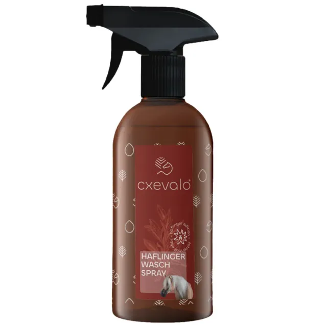 CXEVALO Haflinger Wash Spray shampoo secco 500ml manto bianco