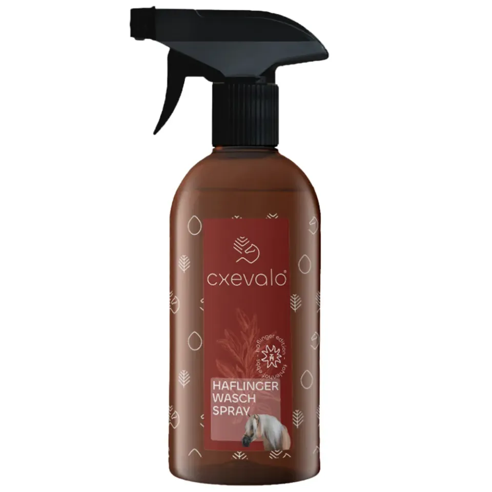 CXEVALO Haflinger Wash Spray shampoo secco 500ml manto bianco
