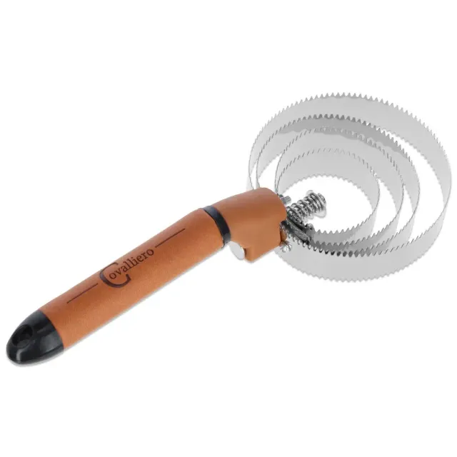 Covalliero Deluxe striglia spirale cavallo pelo morto