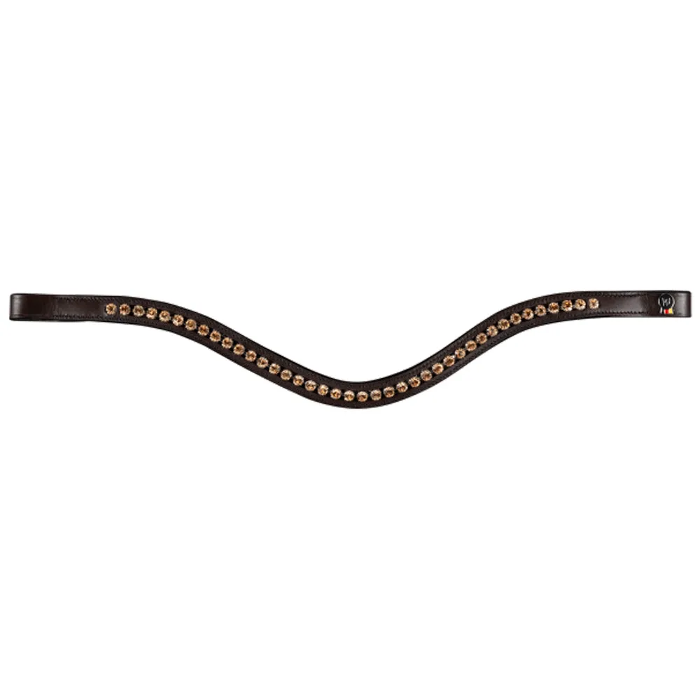 Waldhausen X-Line testiera cavallo anatomica nera WB