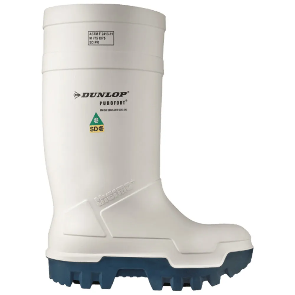 Dunlop Purofort Thermo+ Stivali Antinfortunistici Verdi 43
