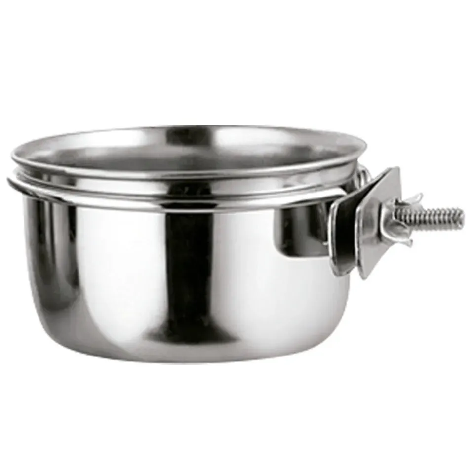 Beikircher Grünland mangiatoia acciaio inox 100mm con vite