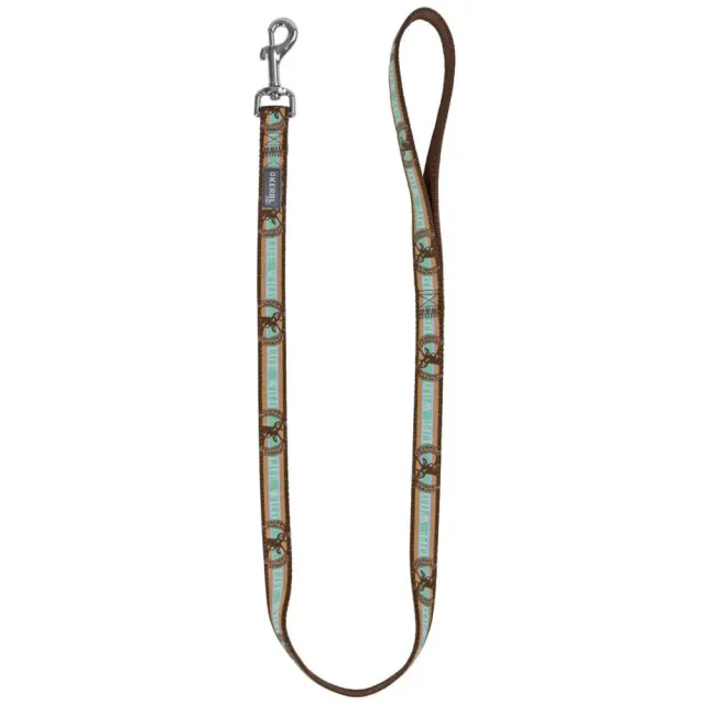 Beikircher Grünland Wild Life guinzaglio cane nylon 100 cm marrone