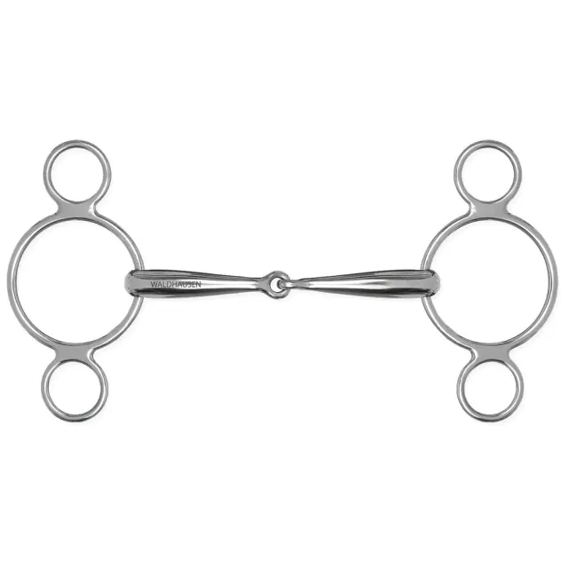 BEIKIRCHER morso cavallo 3 anelli inox 13,5cm imboccatura