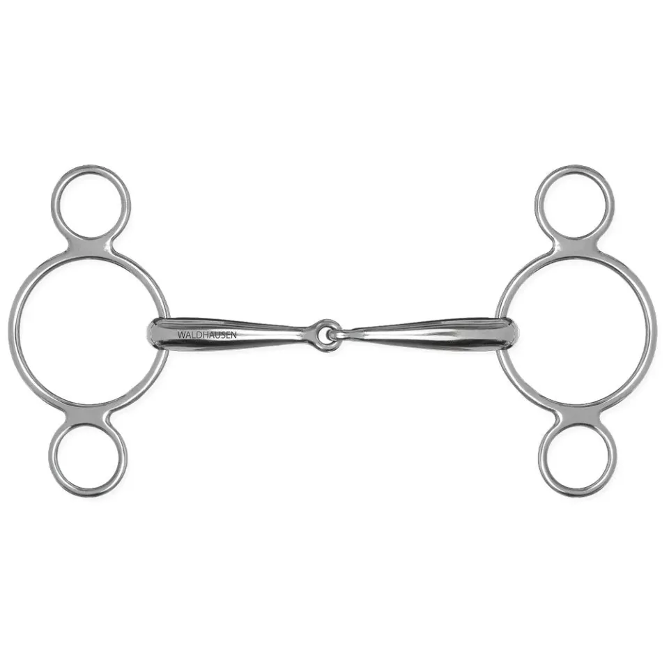 BEIKIRCHER morso cavallo 3 anelli inox 13,5cm imboccatura