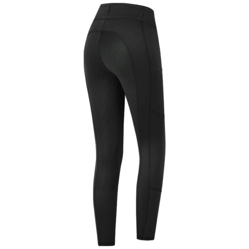 Ella leggings equitazione silicone grip tasca telefono