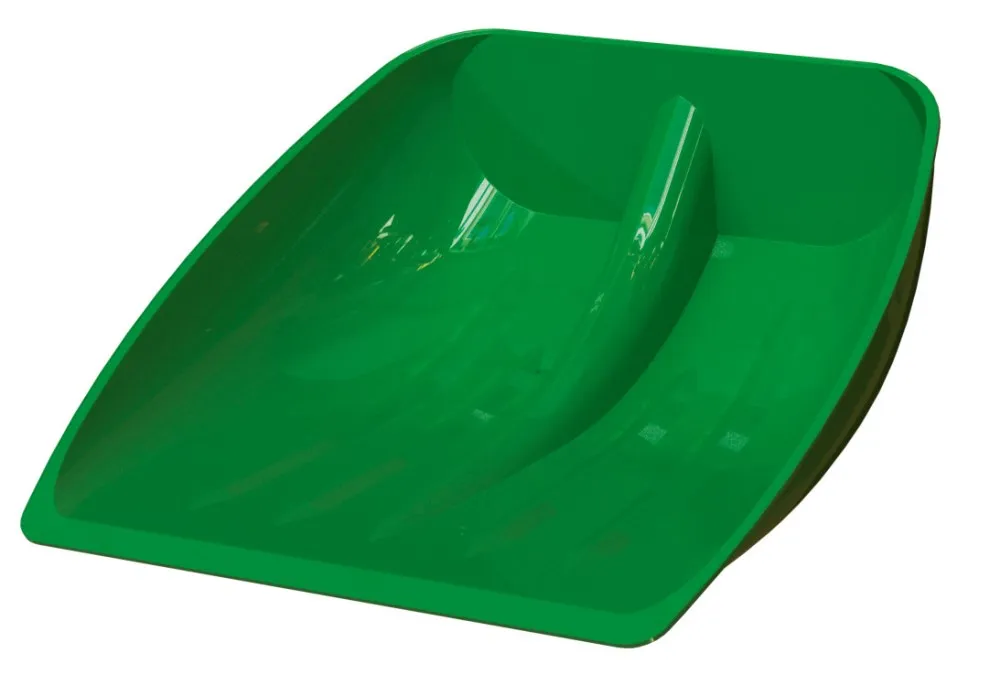 Beikircher Grünland pala plastica cereali neve verde senza manico