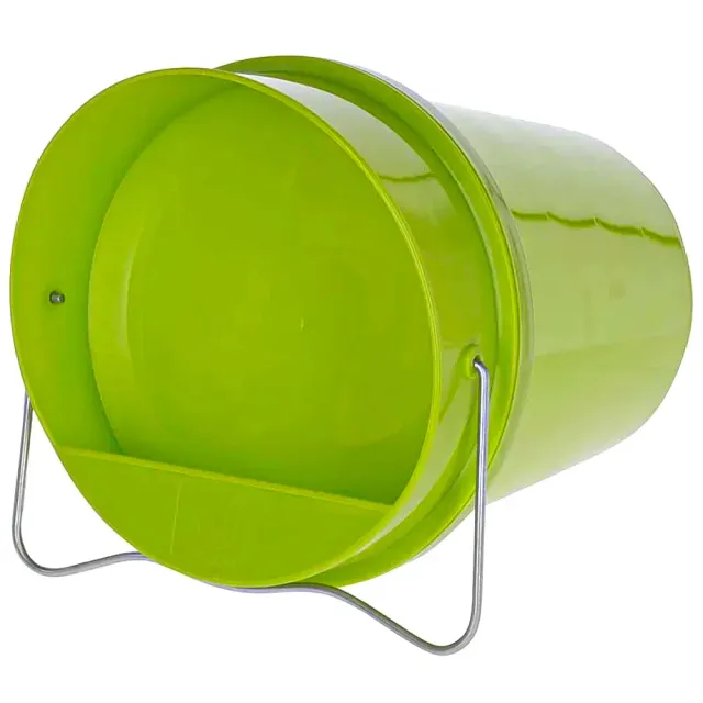 Beikircher Grünland abbeveratoio pollame secchiello 6 l verde