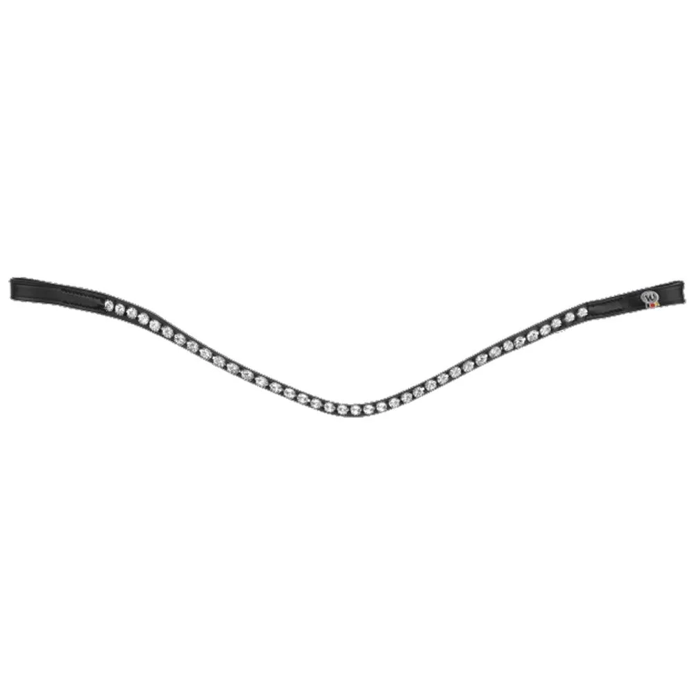 Waldhausen X-Line Glam Frontalino Nero Full Cristalli