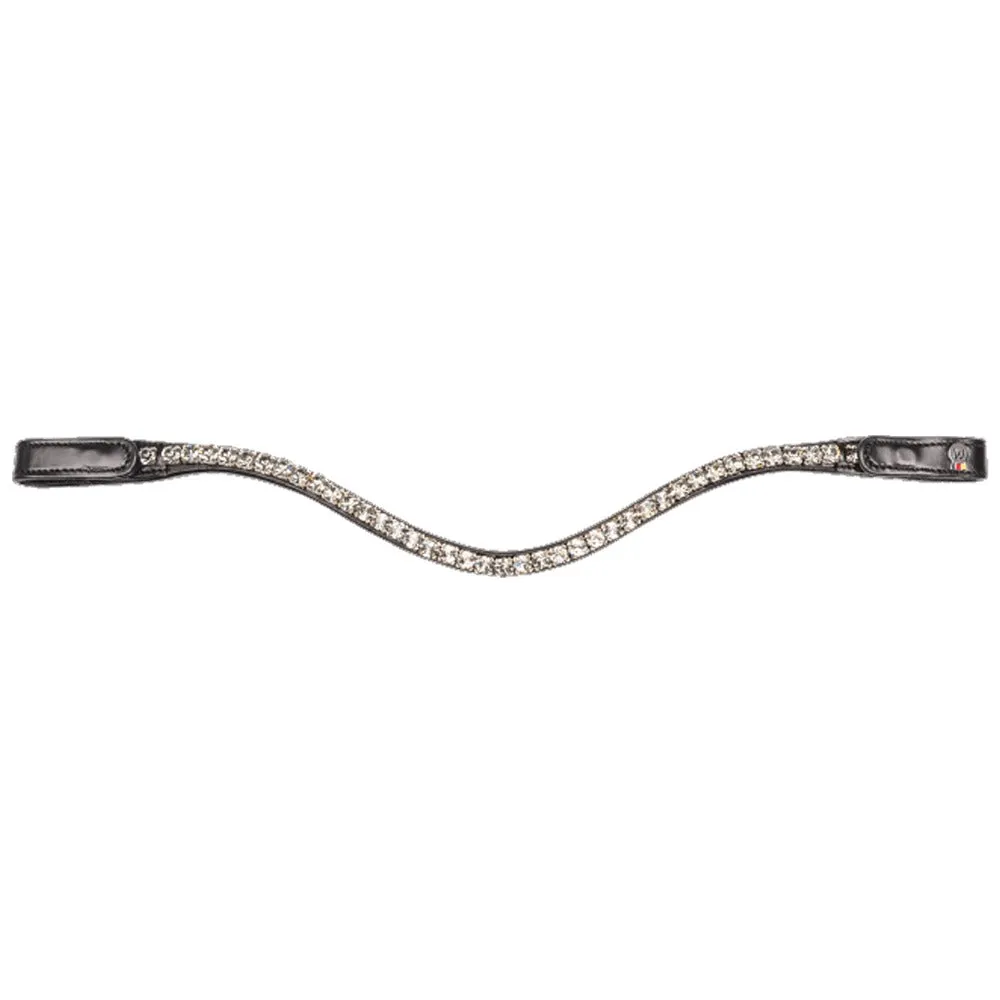 Beikircher Grünland X-Line Shine frontale cavallo nero Cob strass