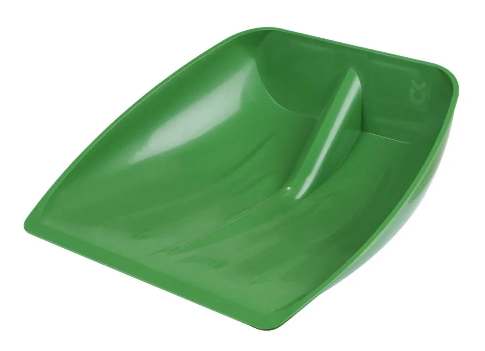 Beikircher Grünland pala plastica cereali neve verde senza manico
