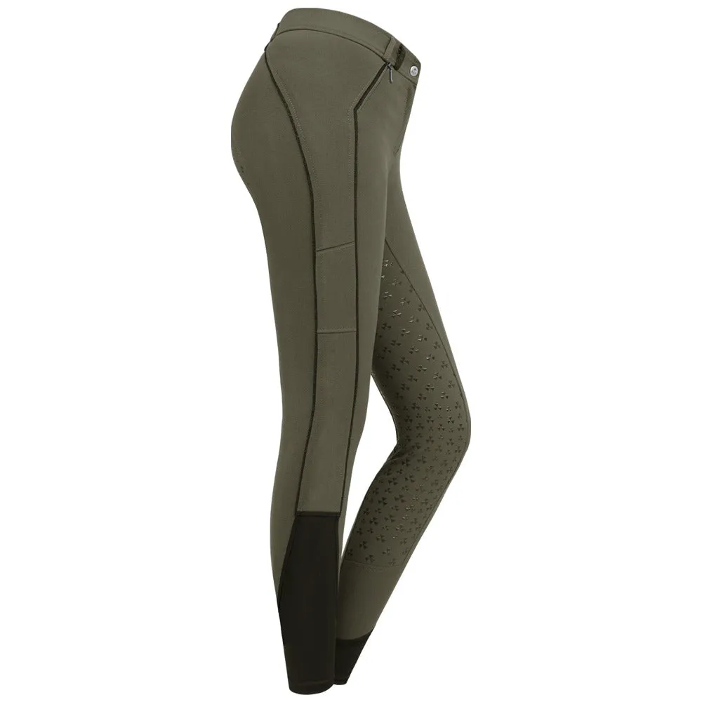 E.L.T. Fenja pantaloni equitazione donna full grip neri