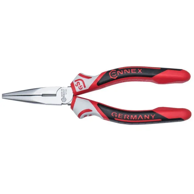 Pinza becchi mezzotondi dritti 160 mm 3K da elettricista