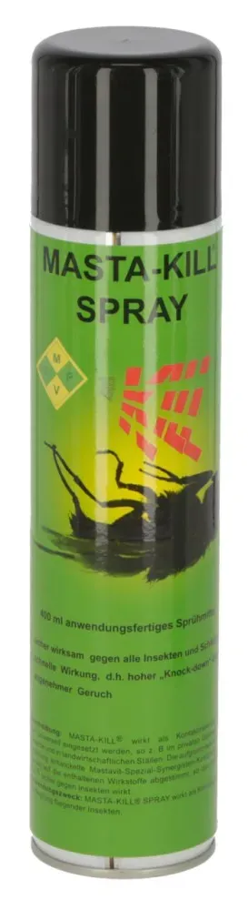 Masta-Kill spray insetti stalla 400ml abbattente