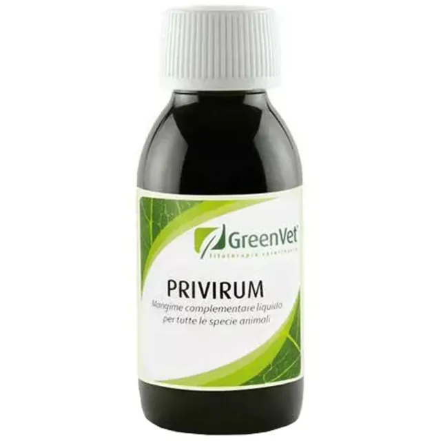 Greenvet Privirum mangime complementare liquido 100 g fitoterapico