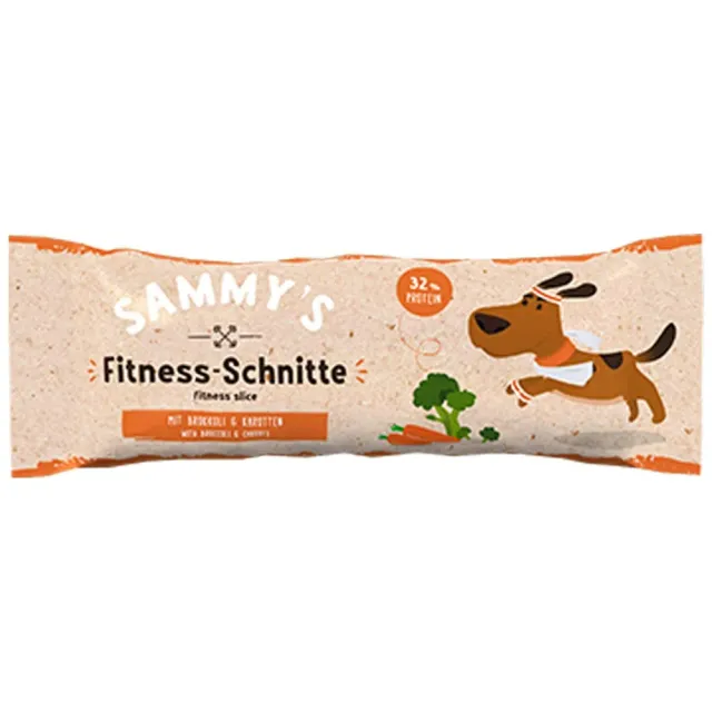 Bosch Sammy's Fitness Slice snack cane pollo anatra broccoli 25 g