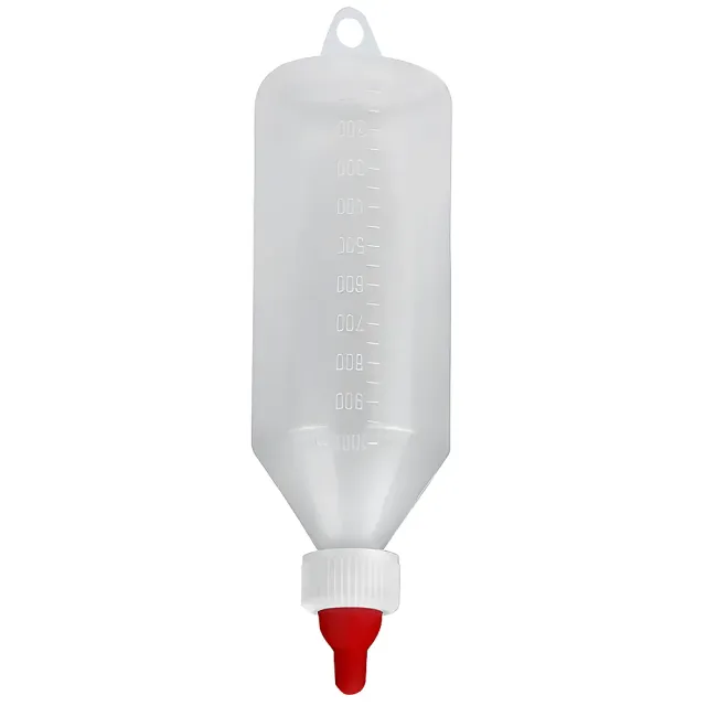 Kerbl biberon agnelli 1l con tettarella a vite