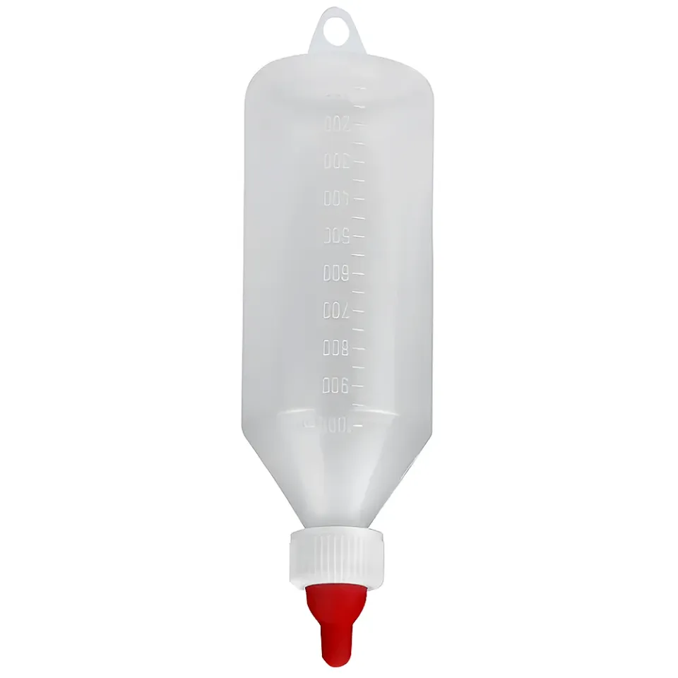 Kerbl biberon agnelli 1l con tettarella a vite