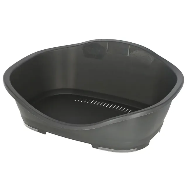 Sleepers cuccia plastica cane interno 118cm grigia igienica