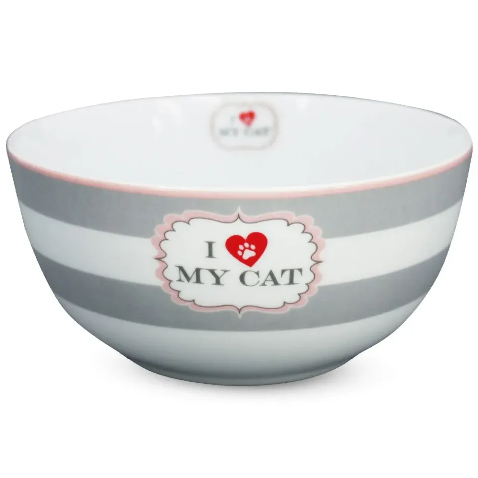 Beikircher Grünland Cat ciotola porcellana 14cm per muesli