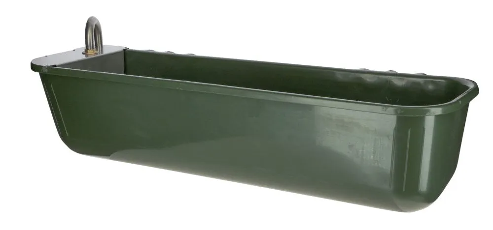 Abbeveratoio lungo plastica 42 L con galleggiante 100 cm