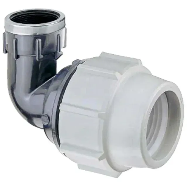 Plasson gomito 90° femmina raccordo irrigazione PN16