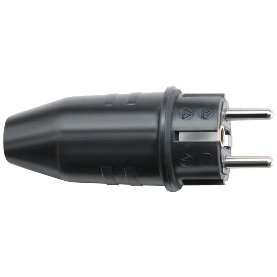 Spina elettrica gomma Beikircher Grünland 230V 16A IP44