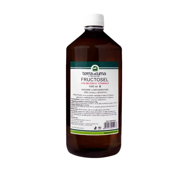 Terra di Cuma Fructosel Sciroppo Cavalli 1 L Vitamina E Selenio