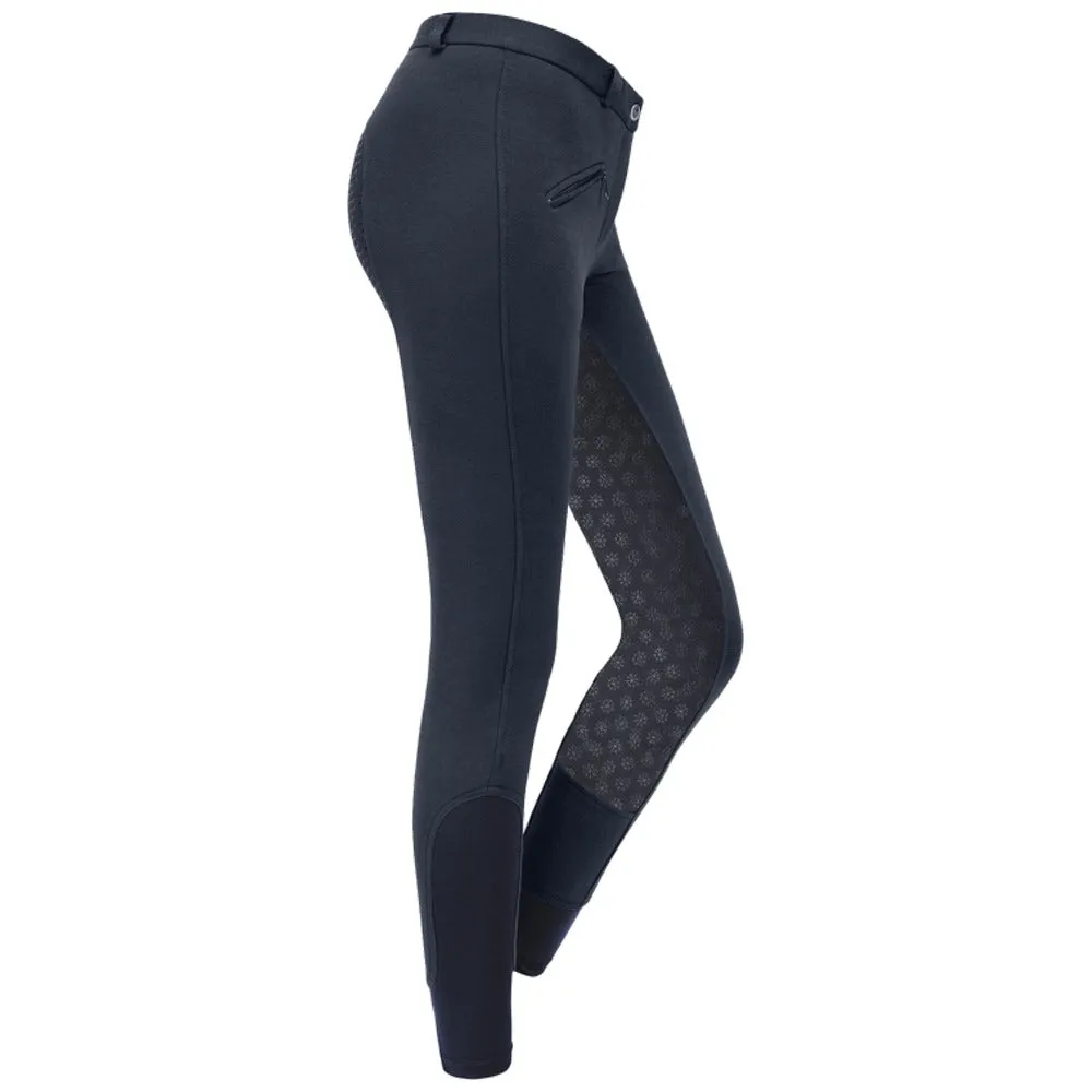 Fun Sport pantaloni equitazione donna termici full grip nero