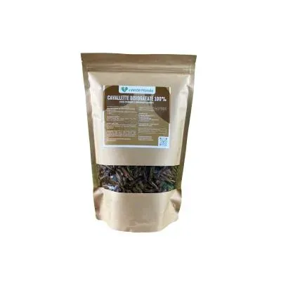 Il Verde Mondo Cavallette Disidratate 100% Mangime Galline Proteico