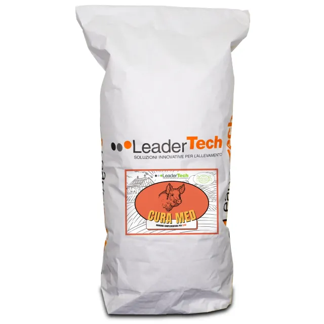 Leadertech Cura Med mangime suini 25 kg antidiarroico