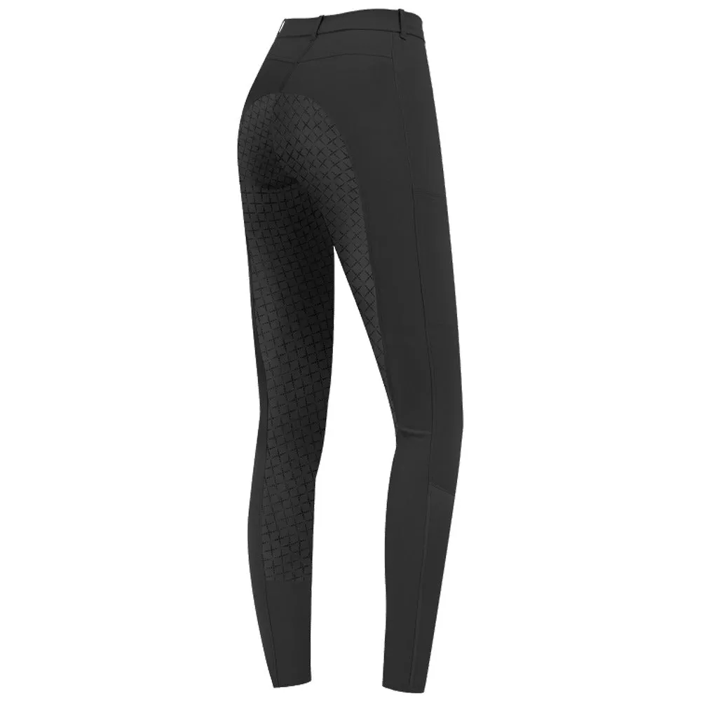 Beikircher Micro Sport pantaloni equitazione donna grip neri D42