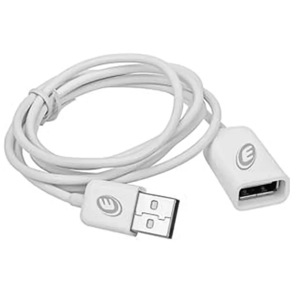 Beikircher Grünland Cavo Prolunga USB 2 m Bianco