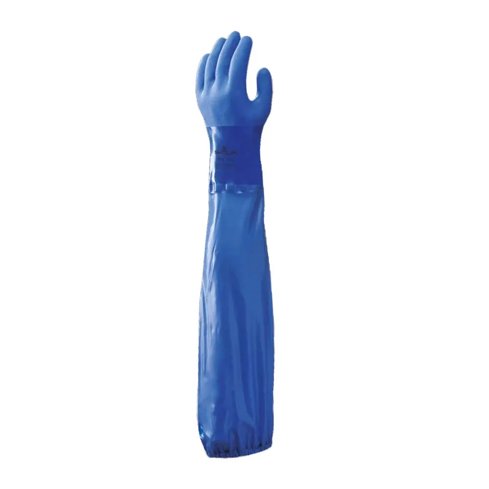 Showa 690 guanti da lavoro chimici impermeabili