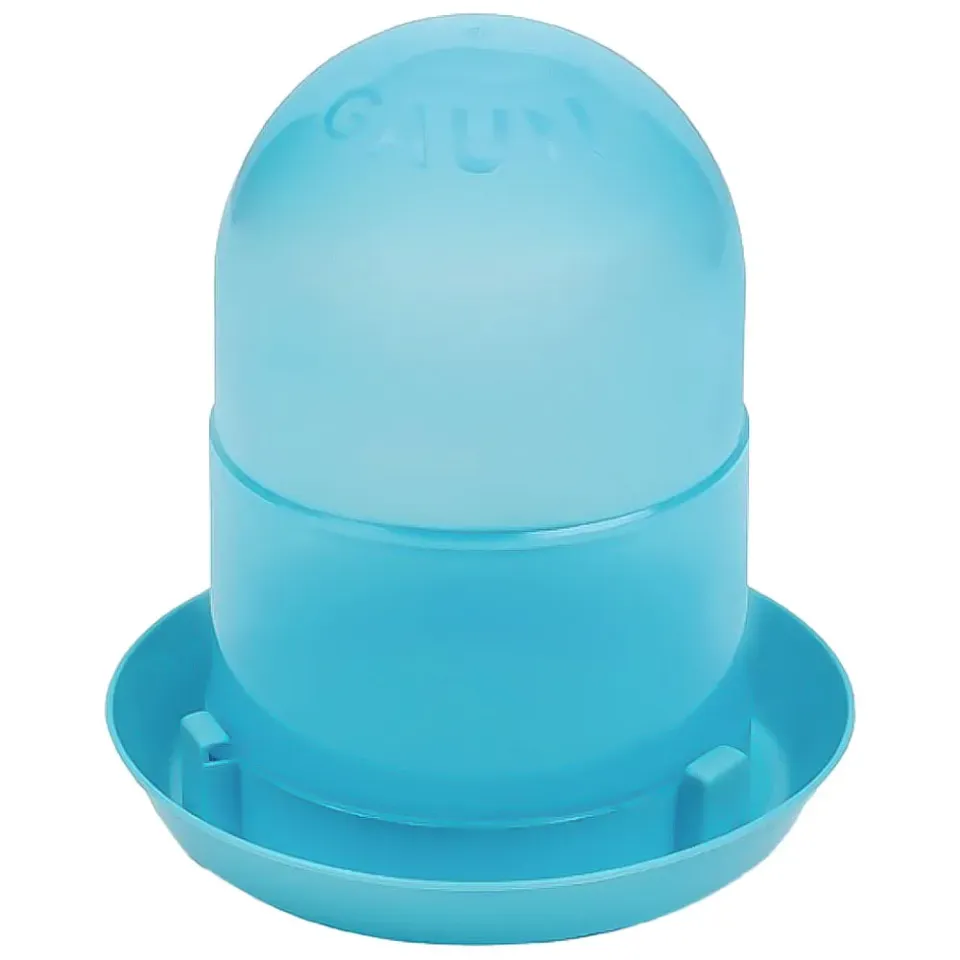 Abbeveratoio pulcini Beikircher 2 L blu tappo a vite