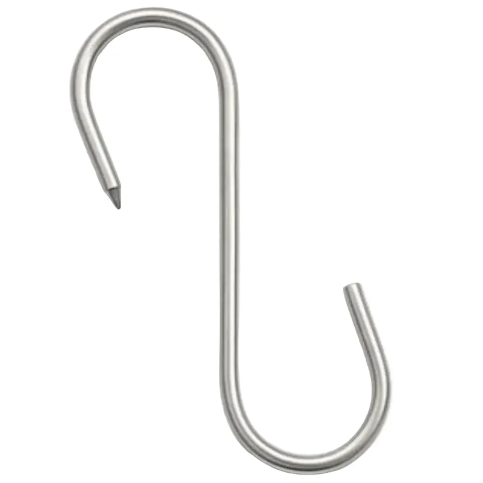 Beikircher Grünland gancio macellaio inox S 18 cm 8 mm carni