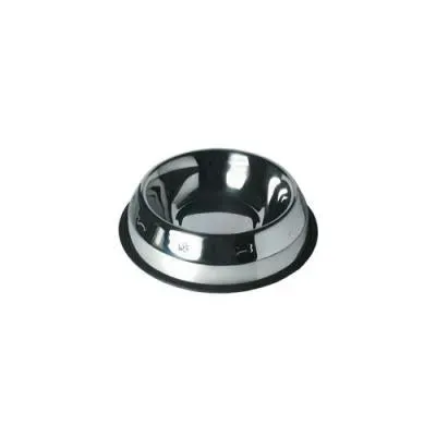 Il Verde Mondo ciotola cane antiscivolo inox decorata 29,5 cm