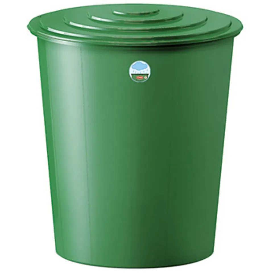 Beikircher botte raccolta acqua piovana 300L con coperchio anti UV
