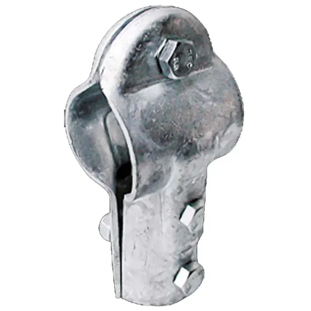 Beikircher Grünland T-Clamp morsetto a T zincato 60x60 mm 3 viti