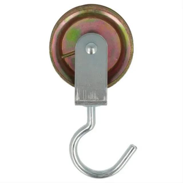 Beikircher Grünland carrucola 1 gola acciaio 50 mm gancio